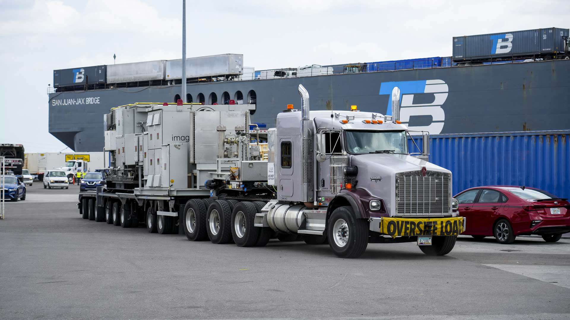 Trailer Bridge And ATS International Move Mega Generators To Puerto Rico