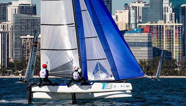 TB Sponsors Puerto Rico Sailboat Team in Miami Competition