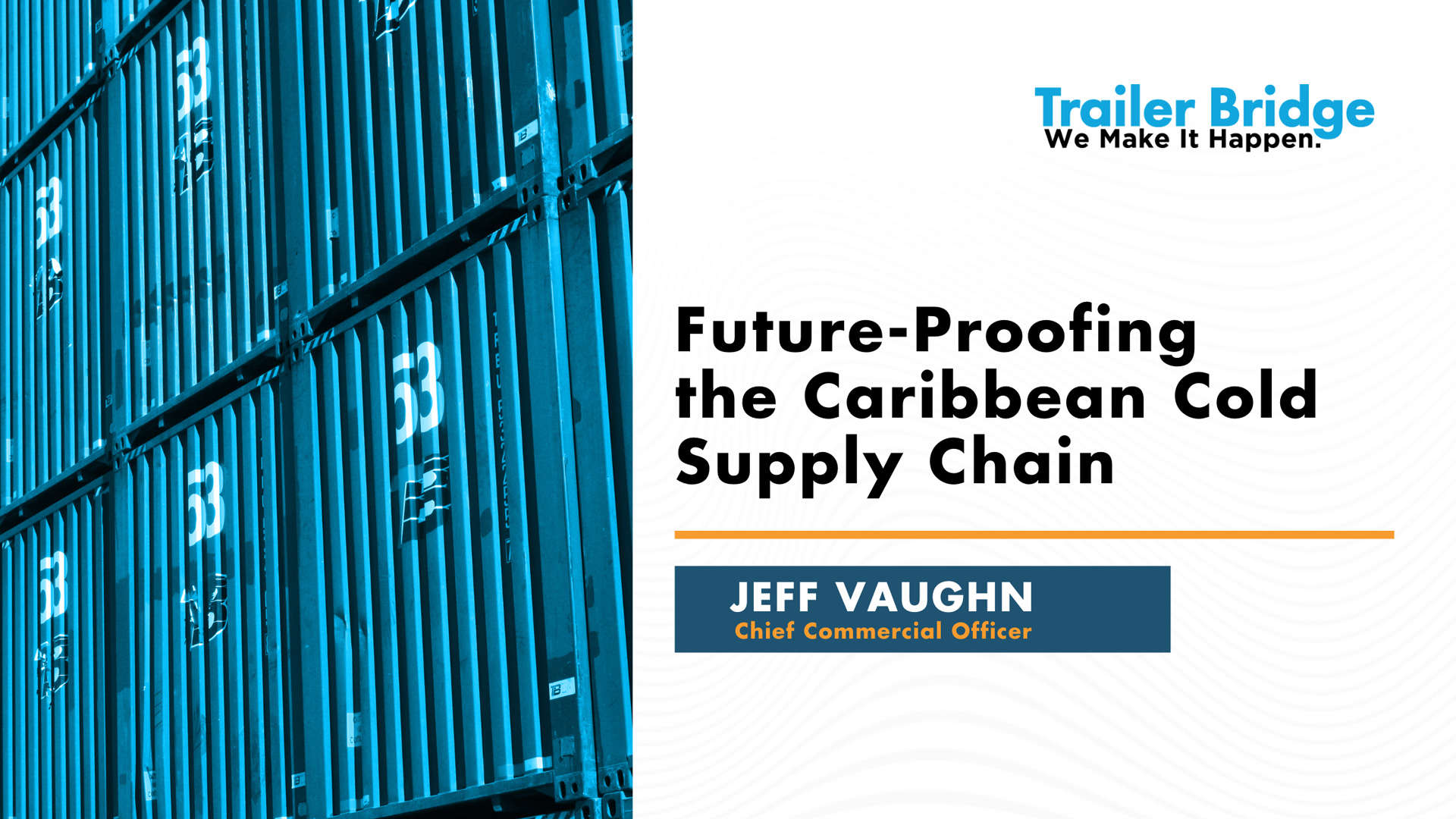 Future Proofing The Caribbean Cold Supply Chain