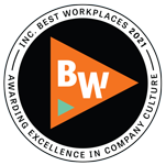 Inc.2021 Best Workplaces Medallion Logo 150